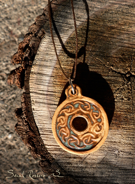 Pendentif Antique Entrelacs Viking